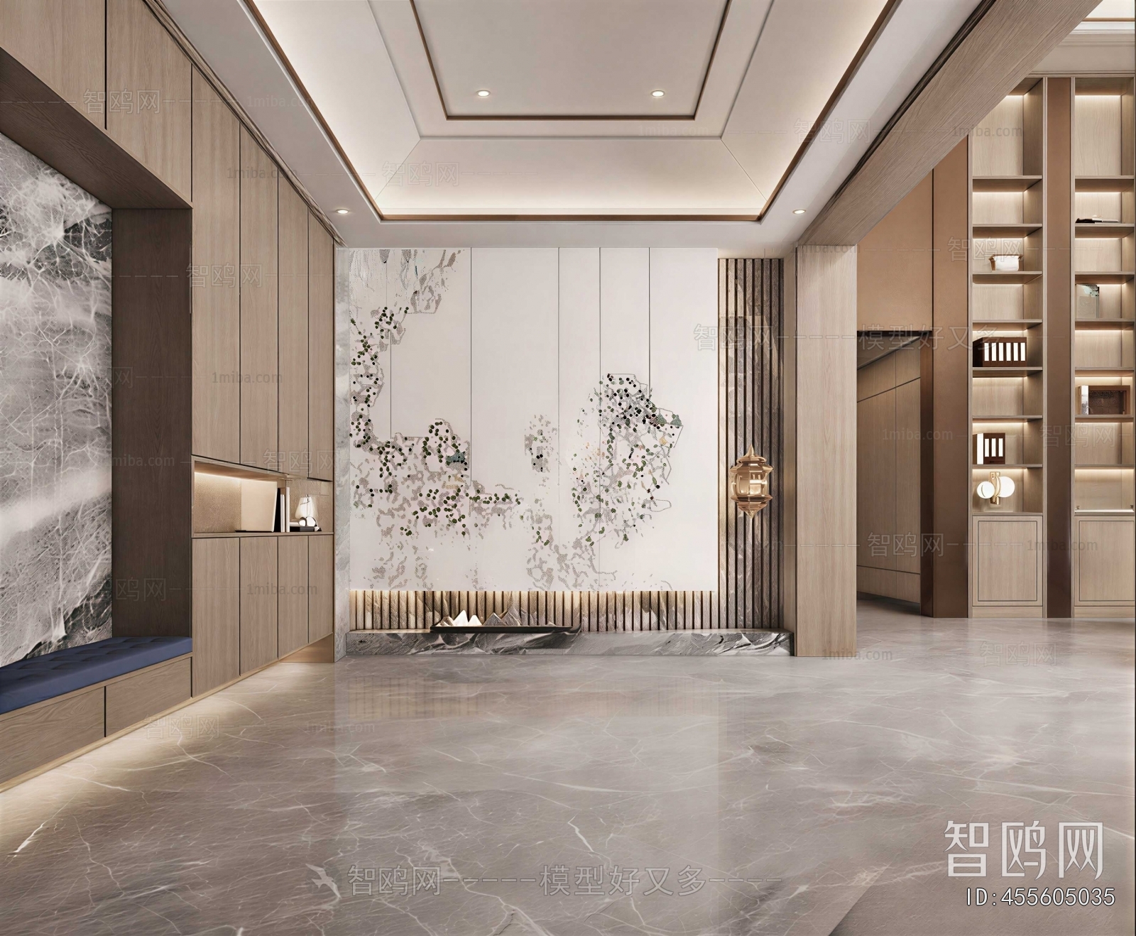 Modern Office Reception Desk