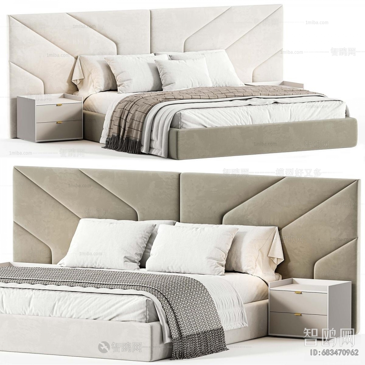 Modern Double Bed
