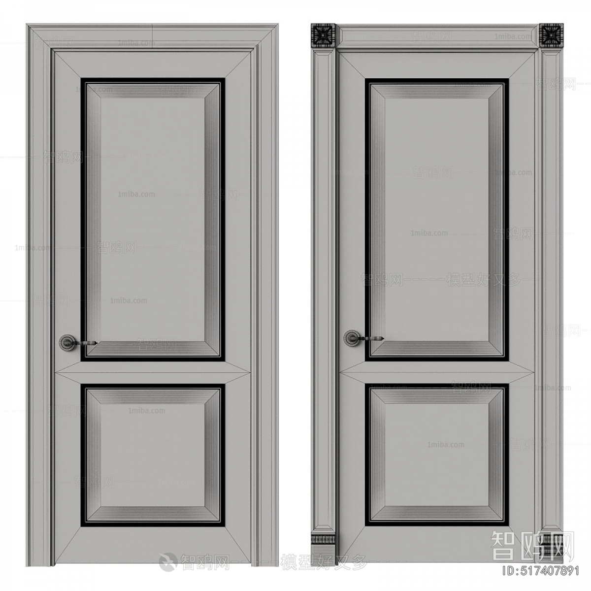 Modern Single Door