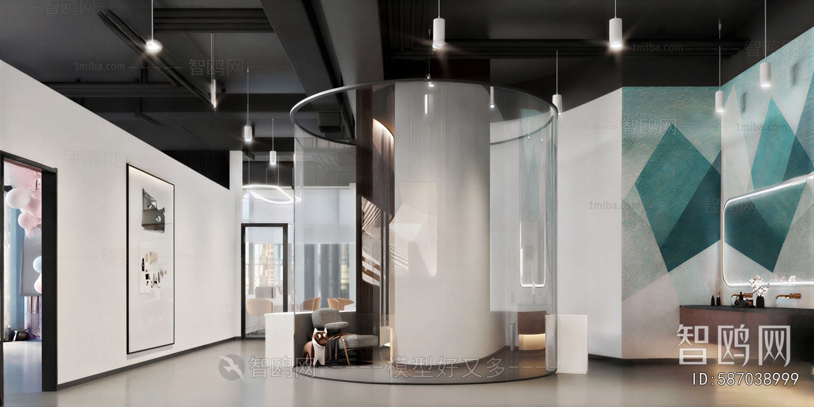 Modern Staff Recreation Room