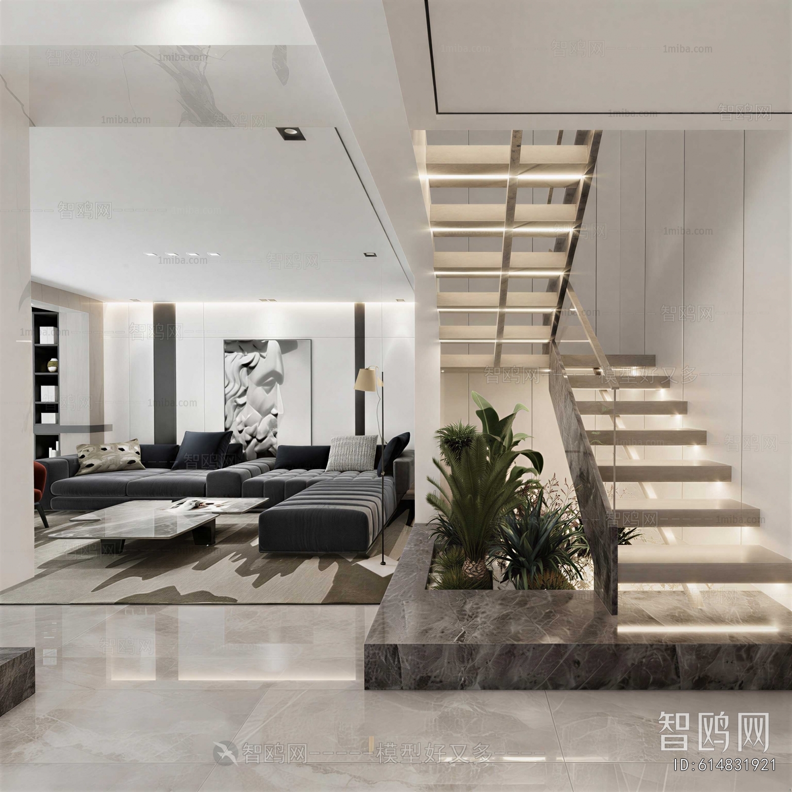 Modern Stairwell