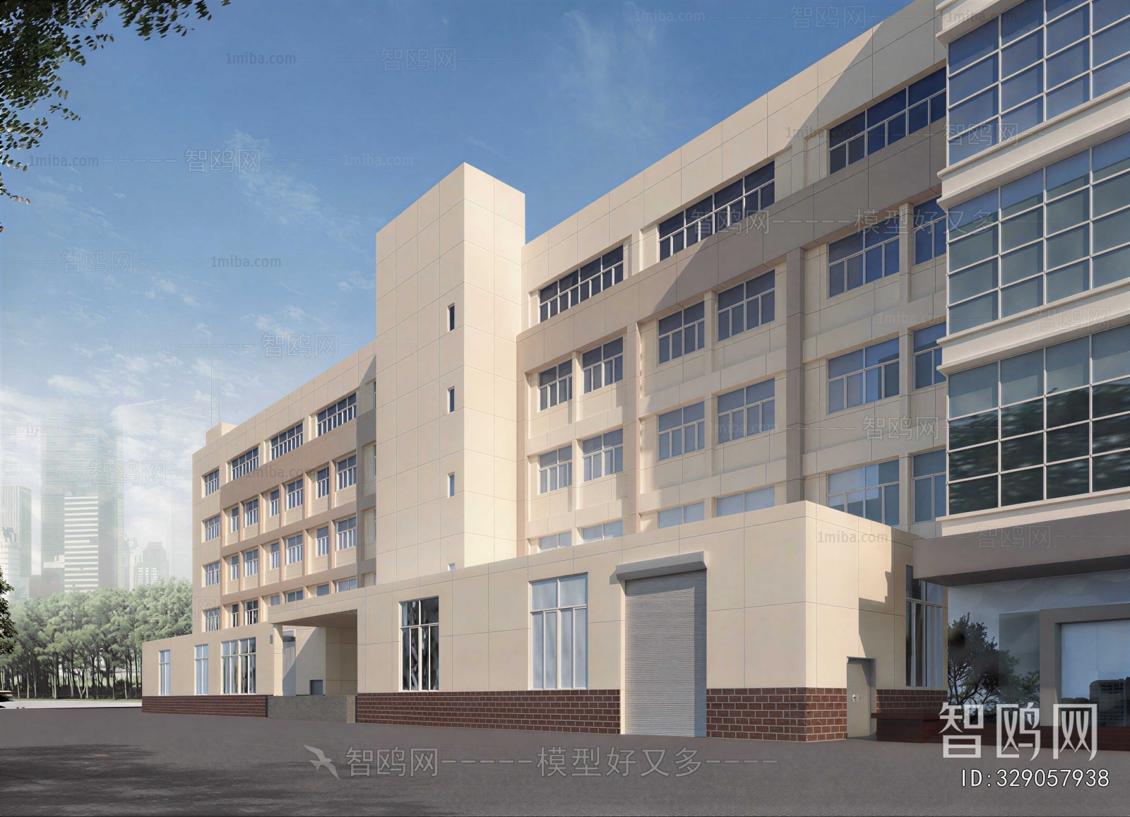 Modern Building Appearance