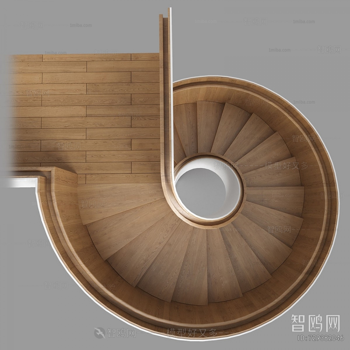 Modern Rotating Staircase