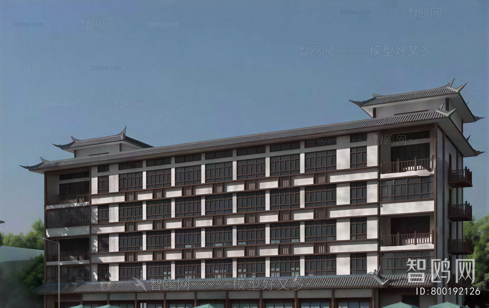 Chinese Style Building Appearance