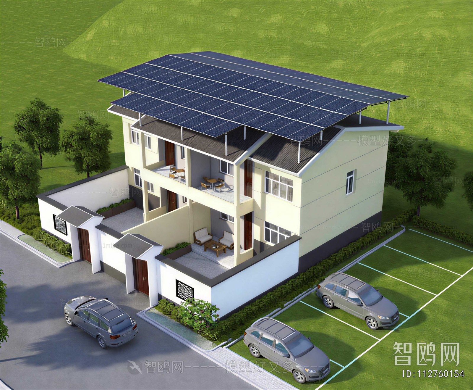 New Chinese Style Detached Villa
