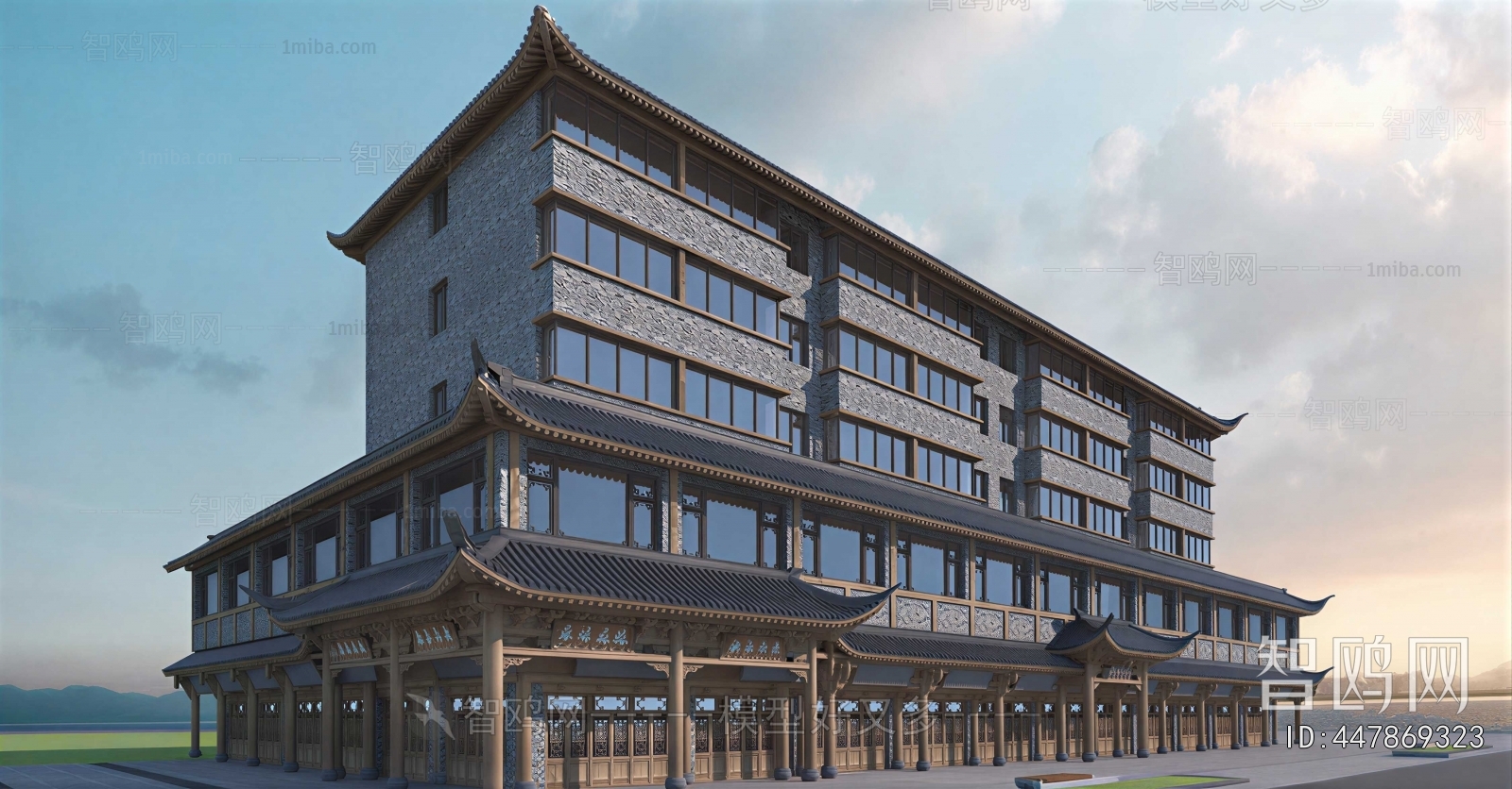 Chinese Style Building Appearance