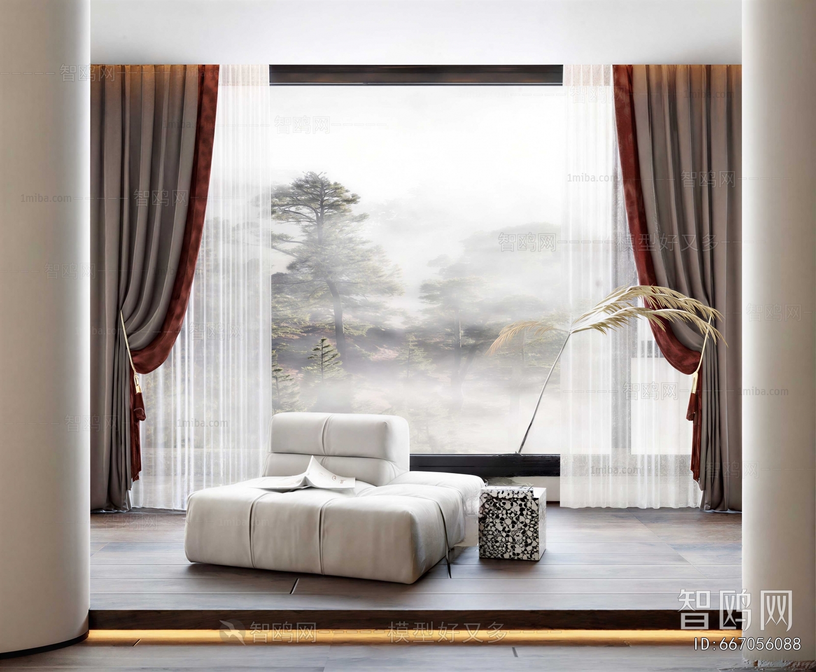 Modern The Curtain