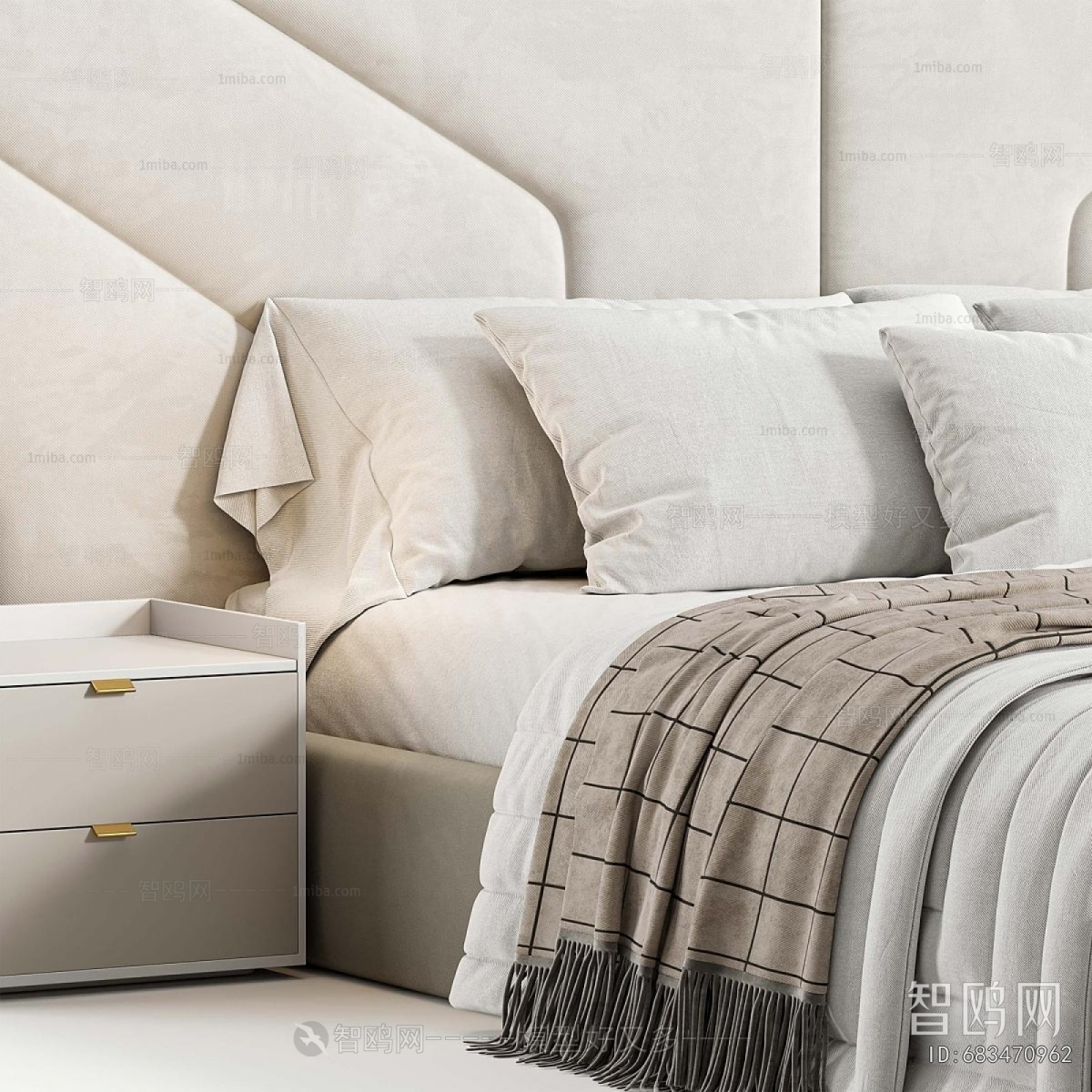 Modern Double Bed