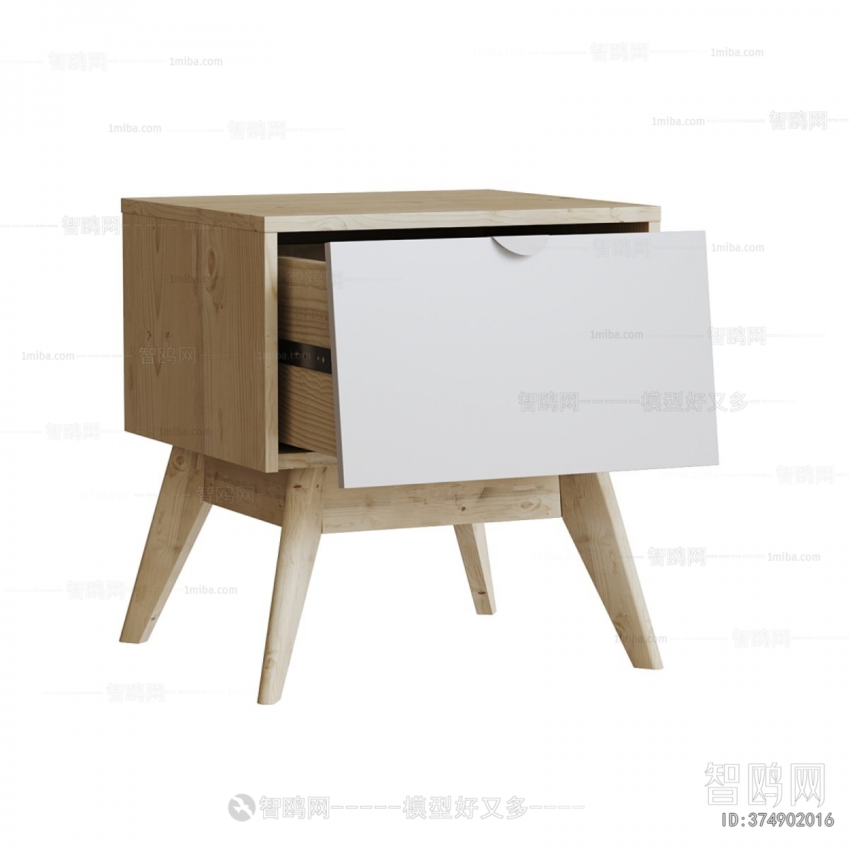 Modern Bedside Cupboard