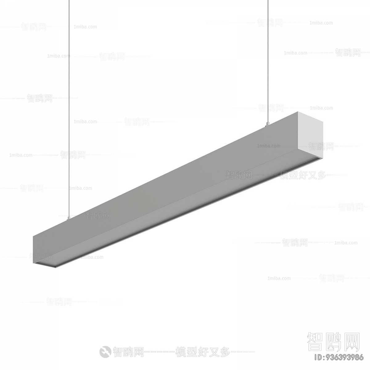 Modern Long Chandelier
