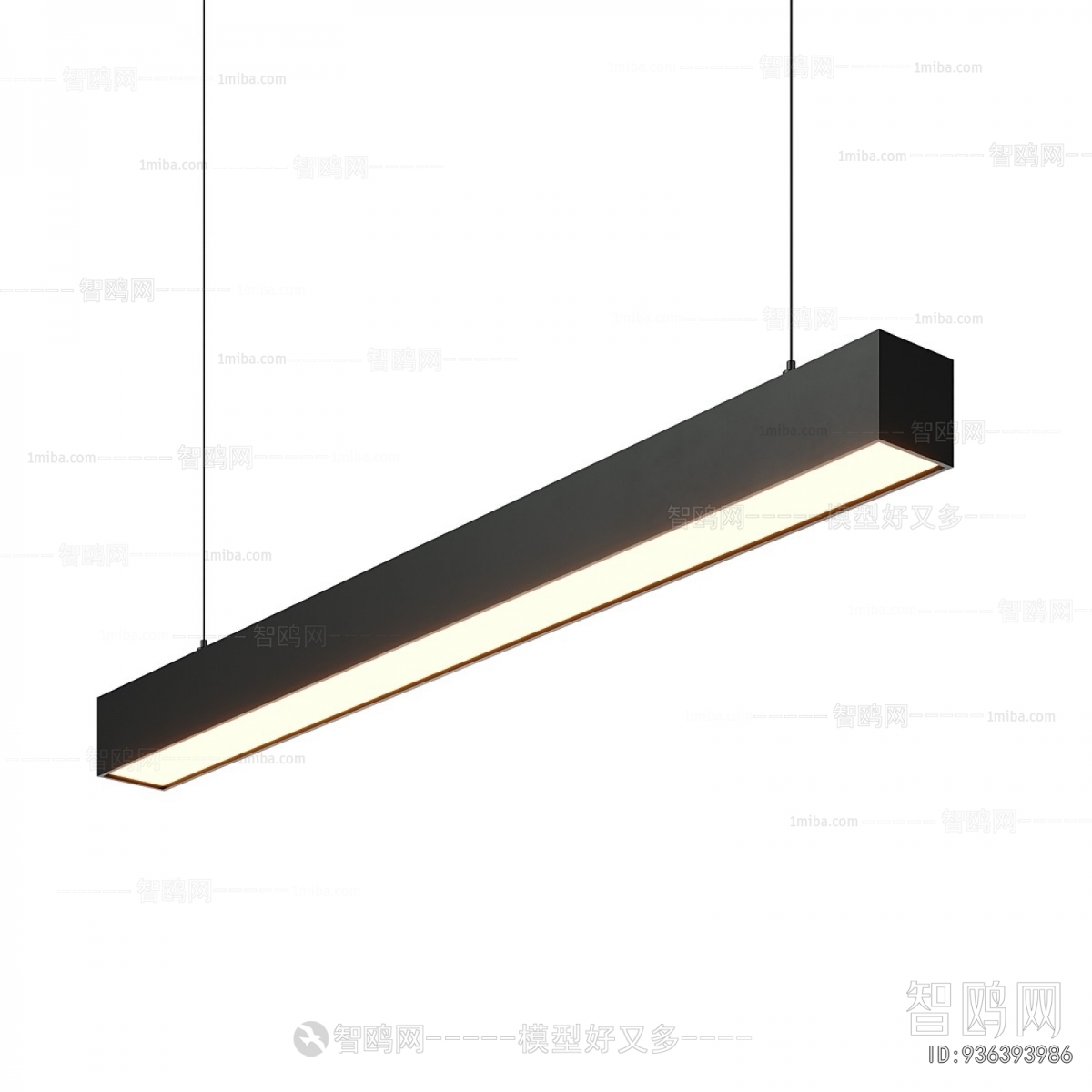 Modern Long Chandelier