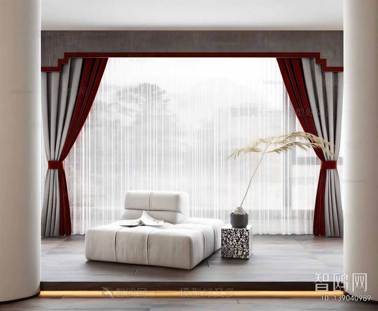 New Chinese Style The Curtain