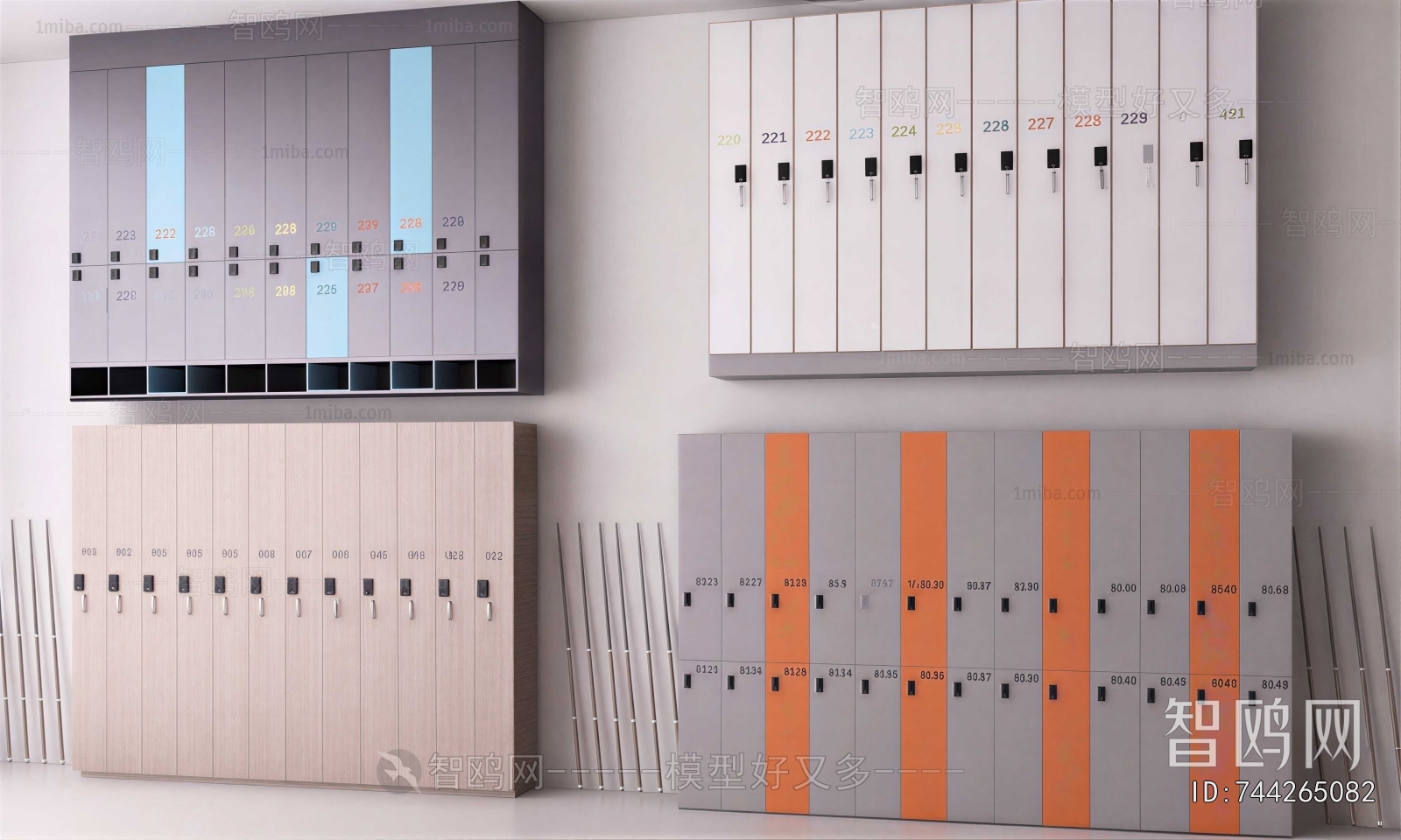 Modern Public Cabinet/lock Cabinet