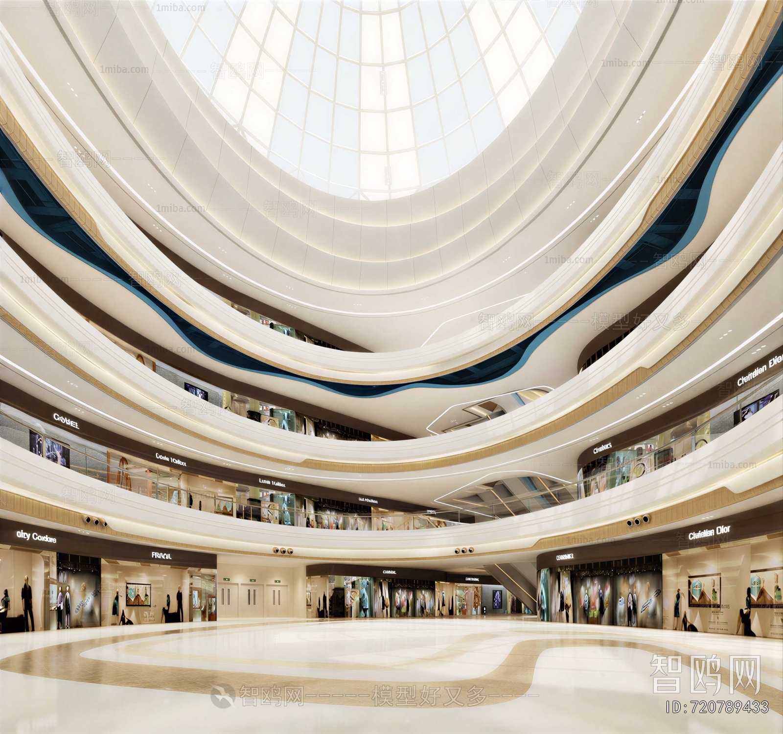 Modern Shopping Mall