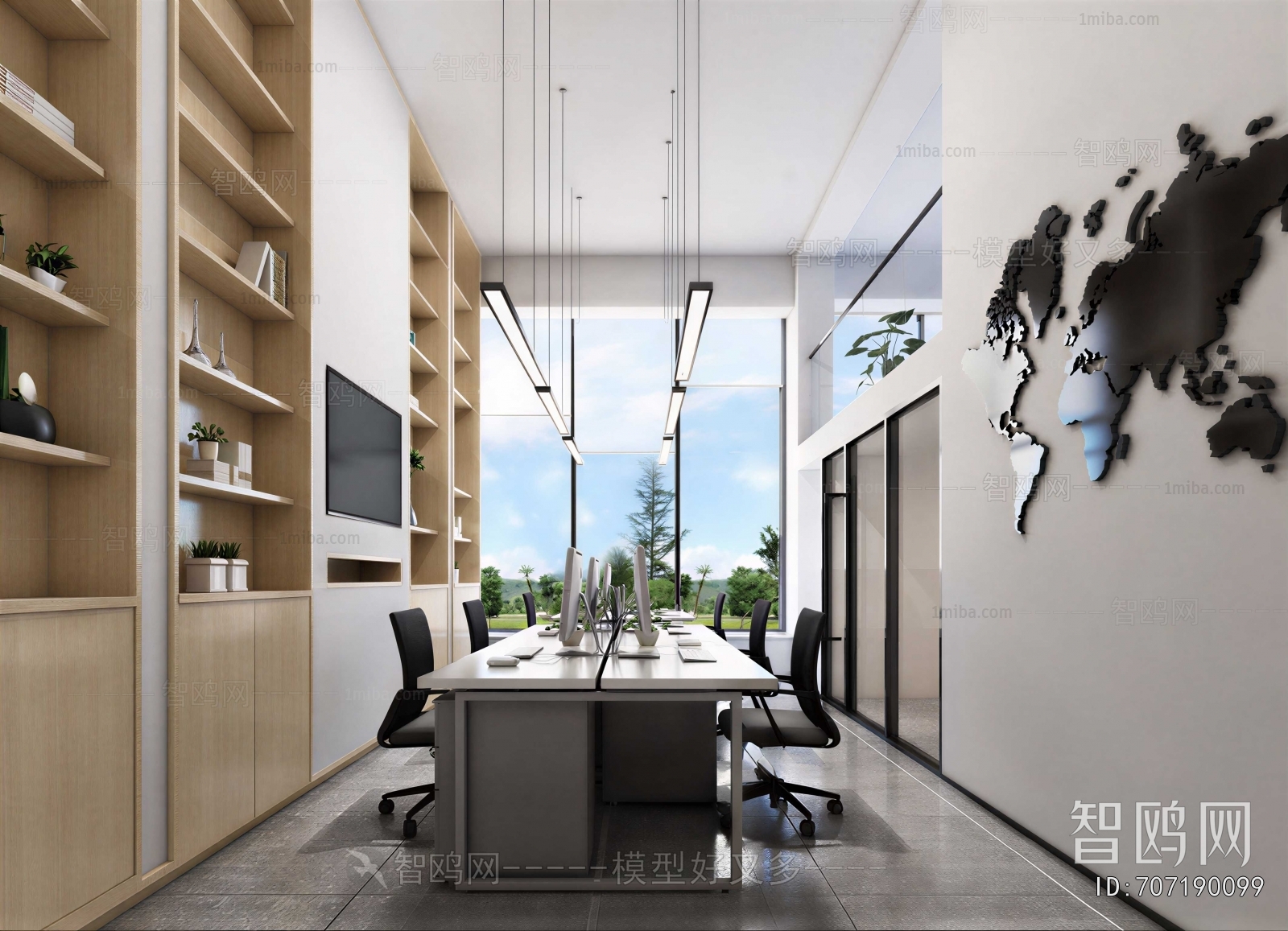 Modern Staff Area