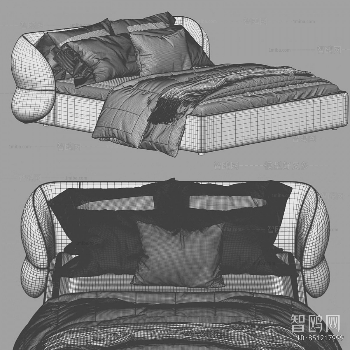 Modern Double Bed