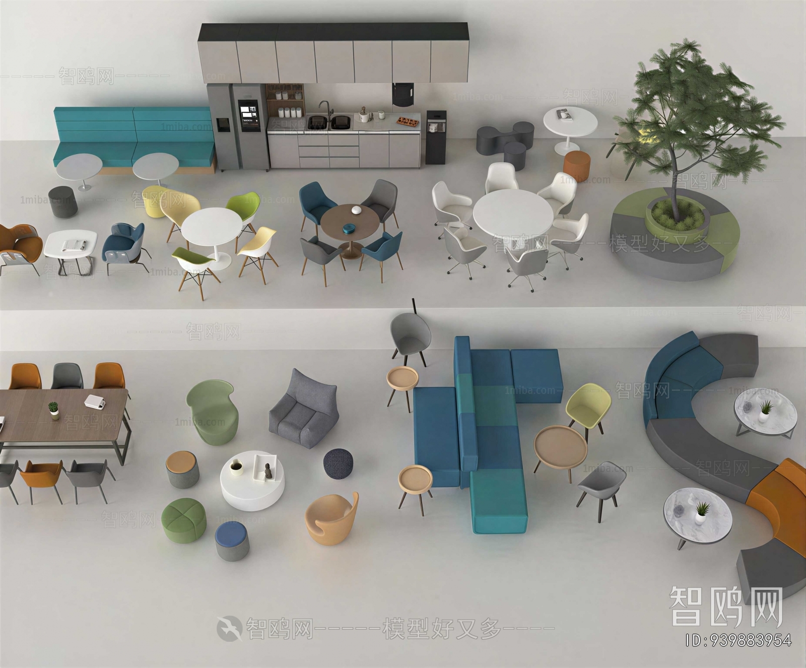 Modern Leisure Table And Chair