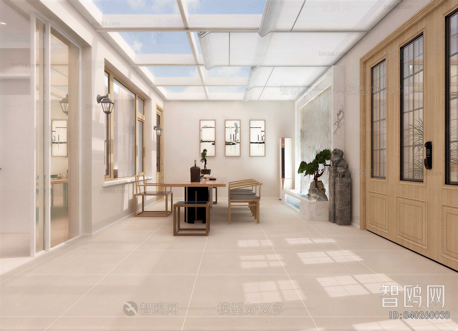 Modern Glass Sunshine Room