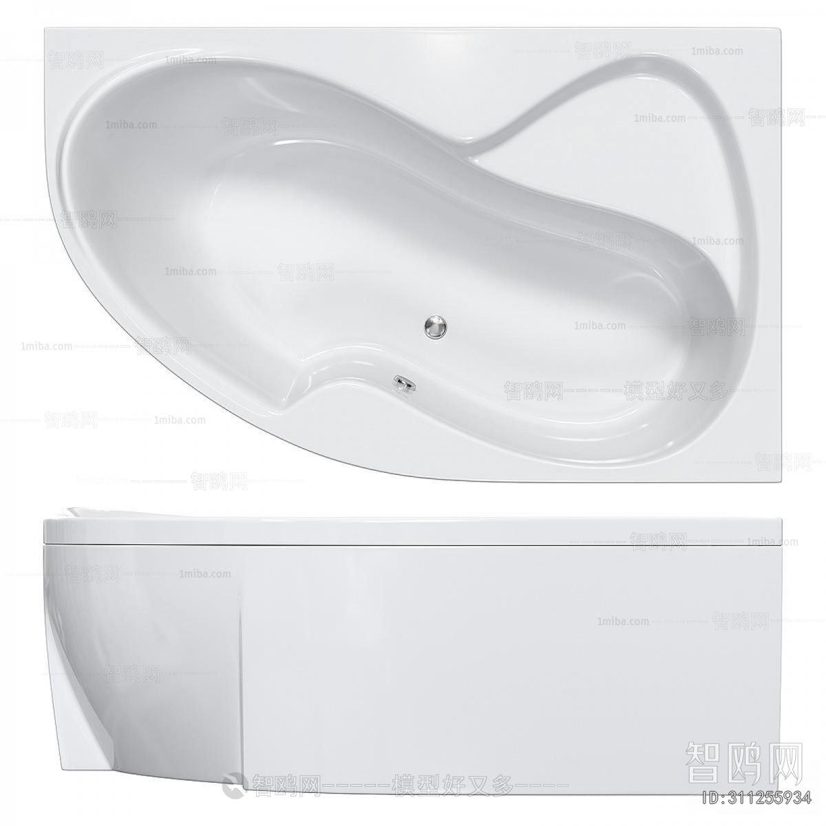 Modern Bathtub