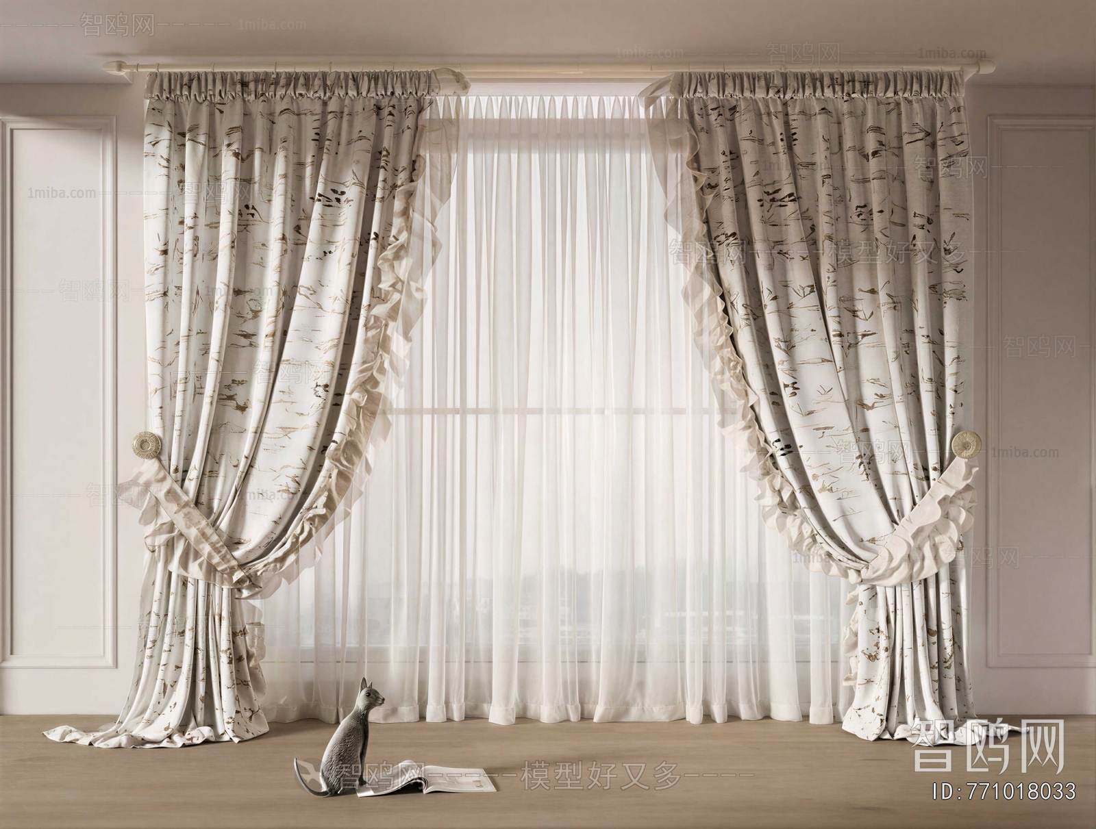 French Style The Curtain
