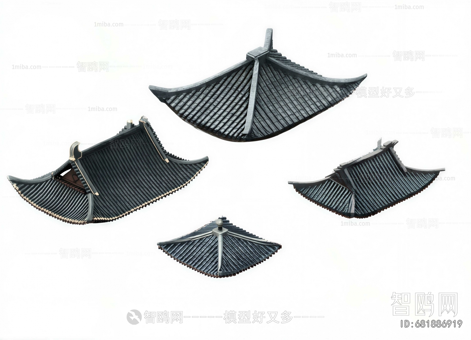Chinese Style Building Component
