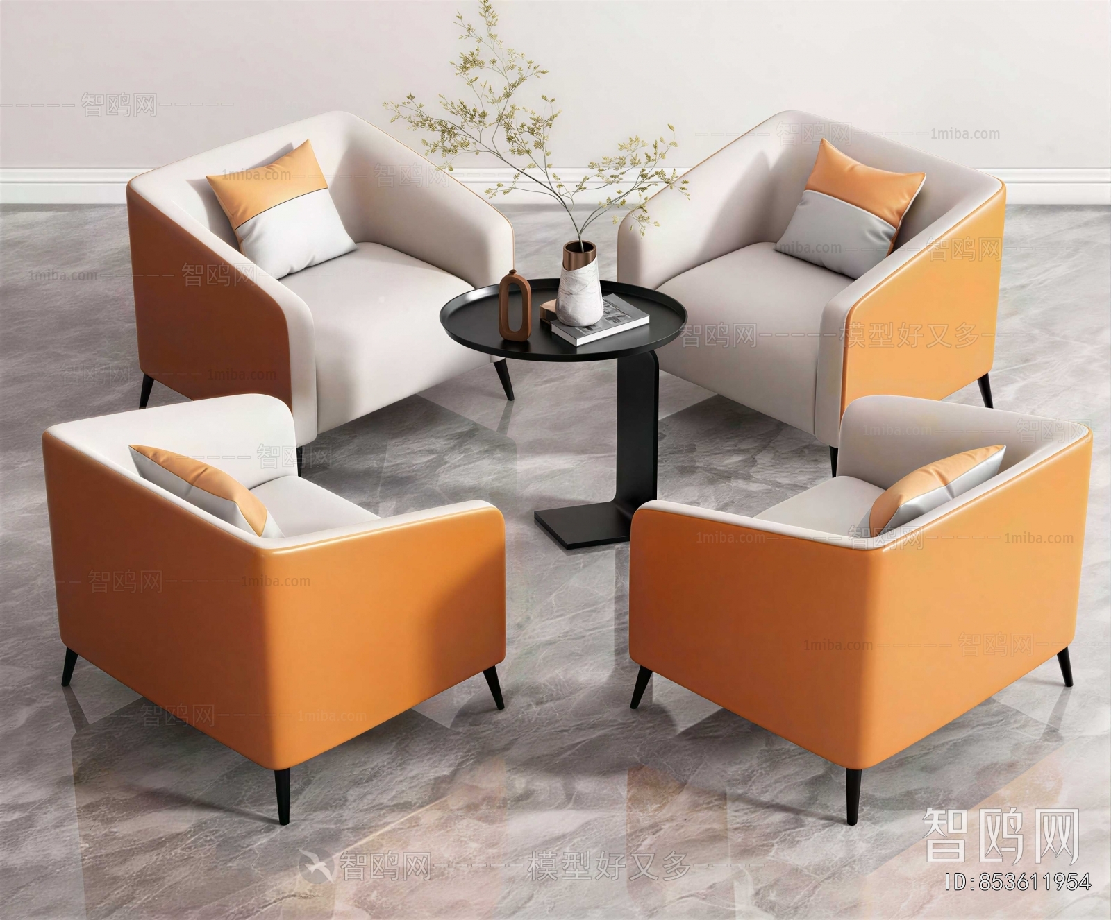 Modern Leisure Table And Chair