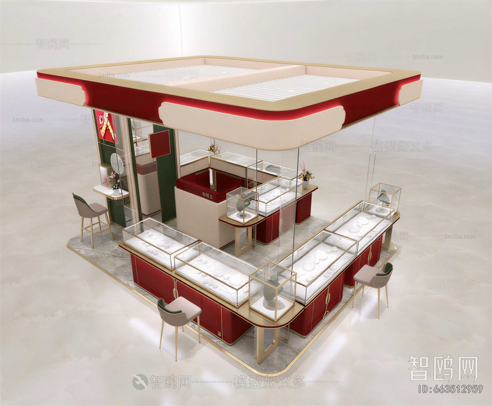 Modern Simple European Style Showcase