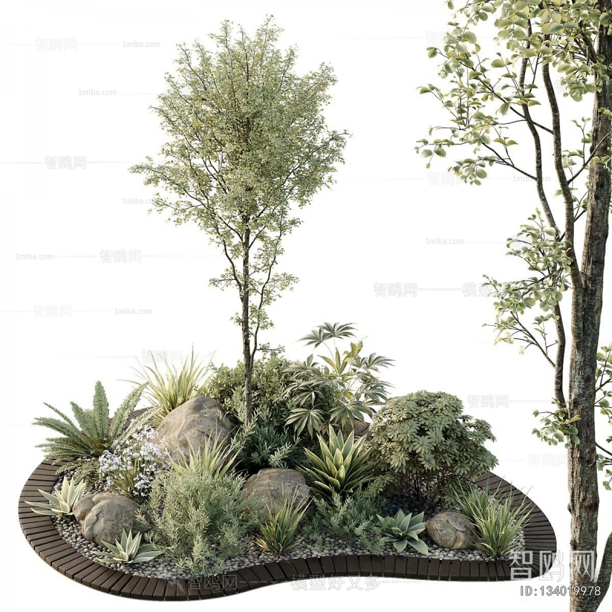 New Chinese Style Plant Landscaping