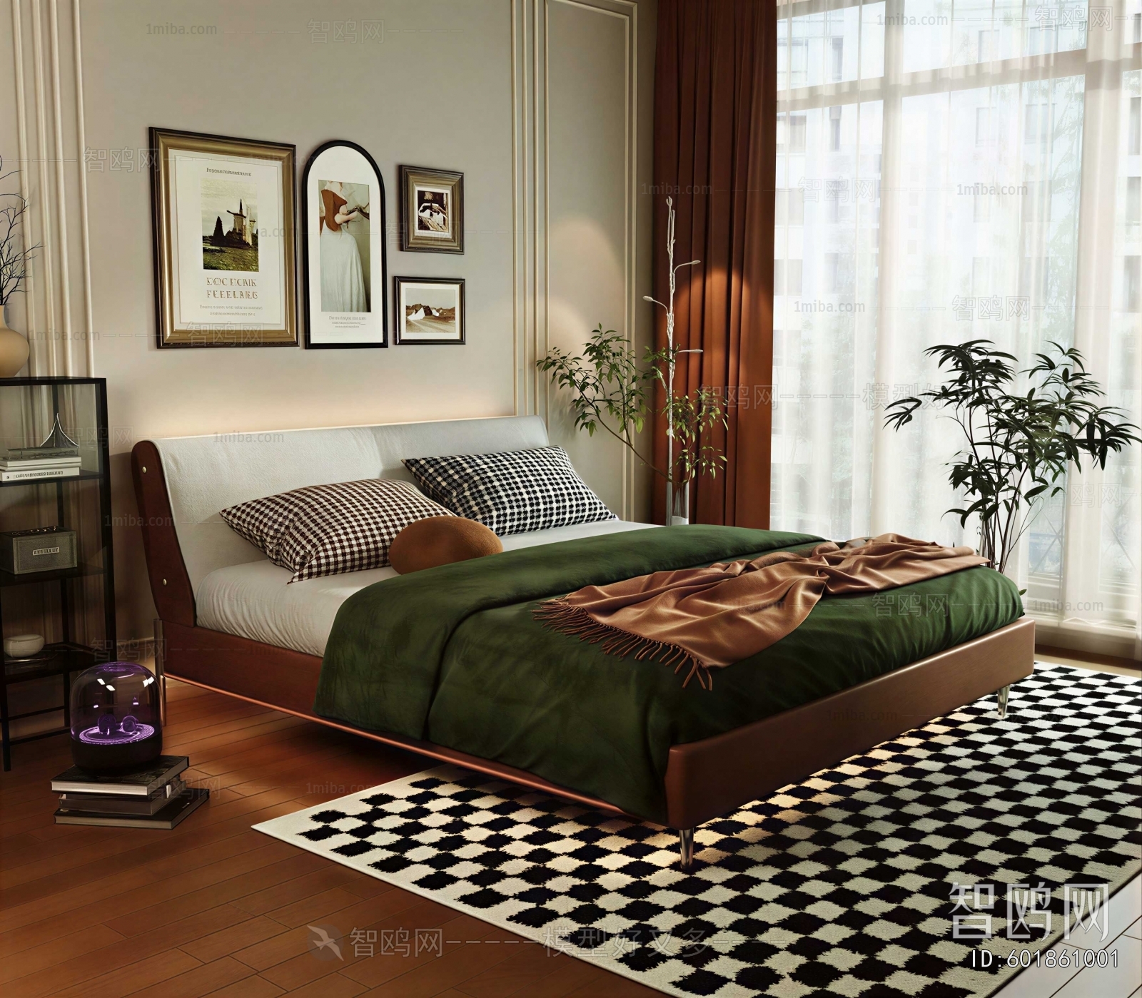 Modern Double Bed