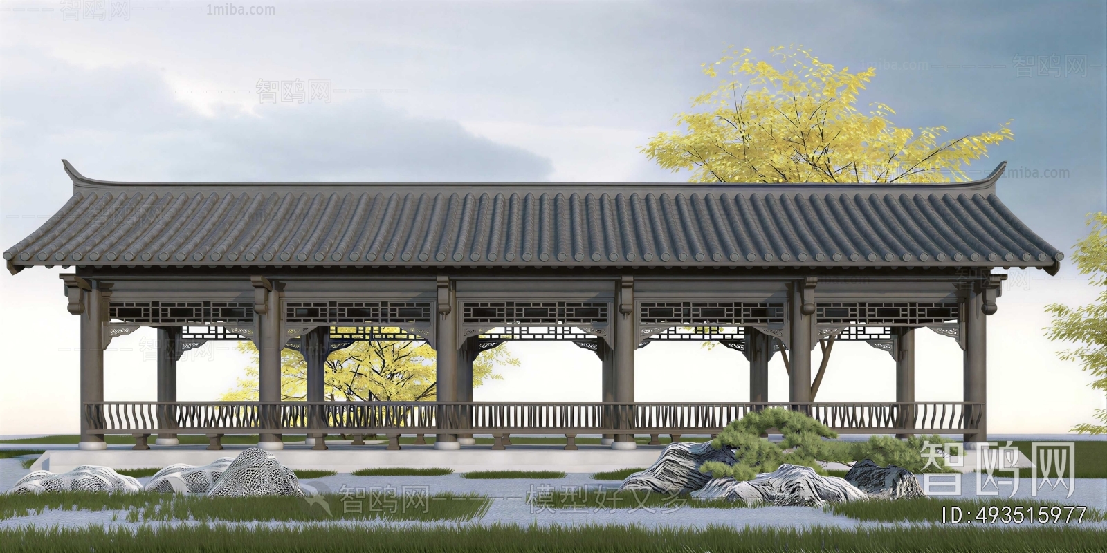 Chinese Style Gallery Frame