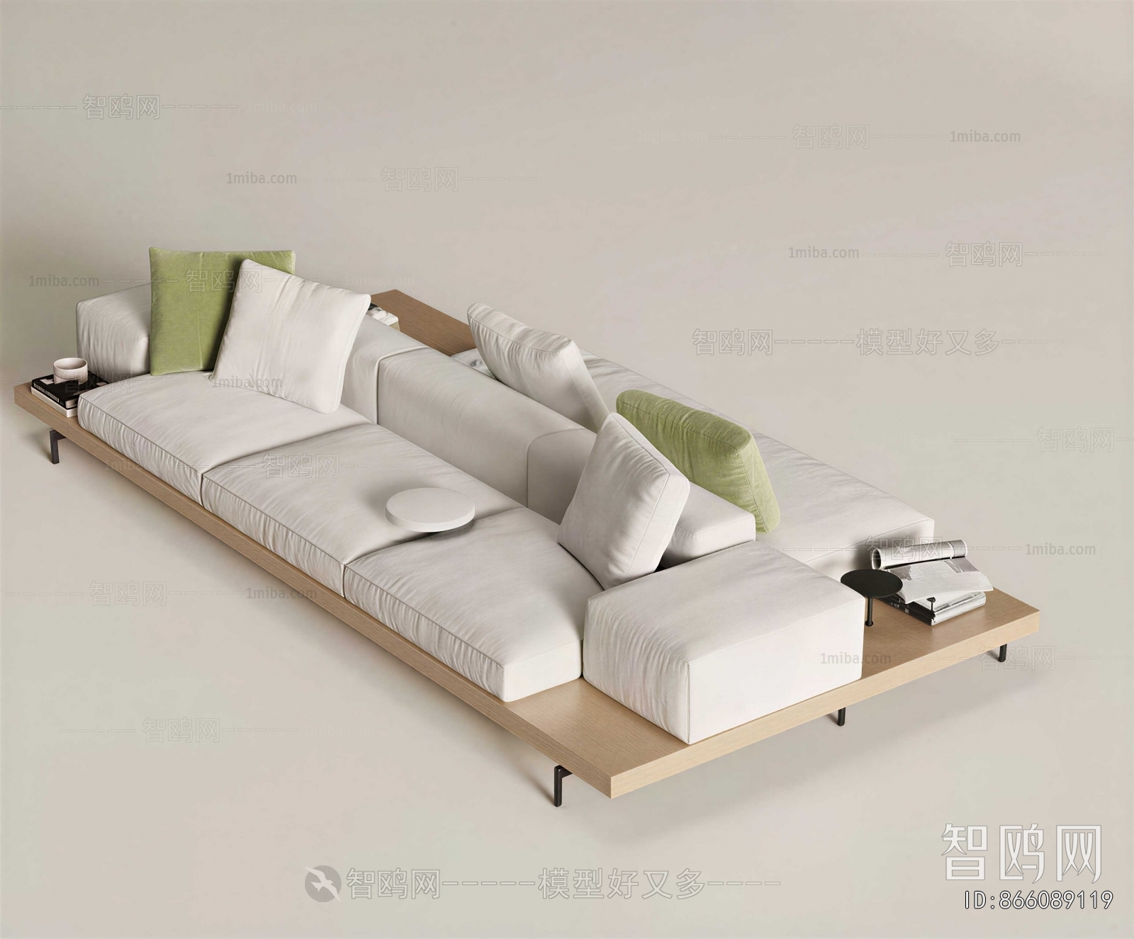 Modern Multi Person Sofa