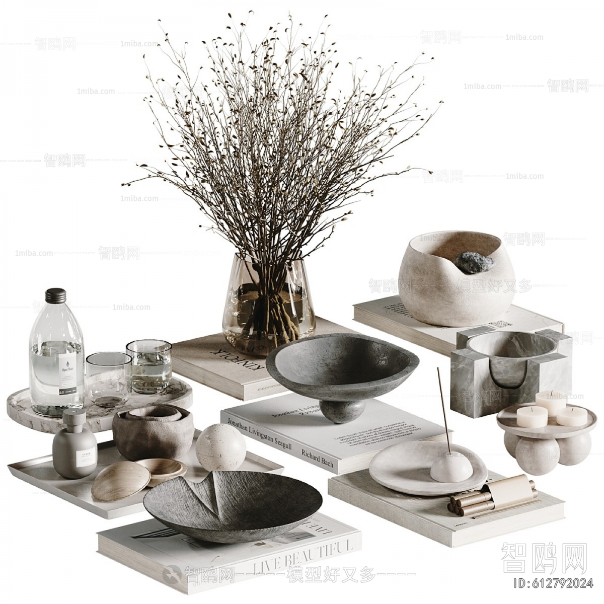 Wabi-sabi Style Decorative Set