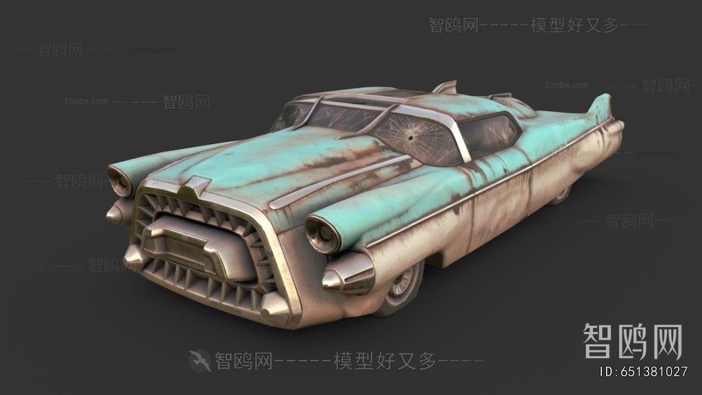 Modern Industrial Style Car