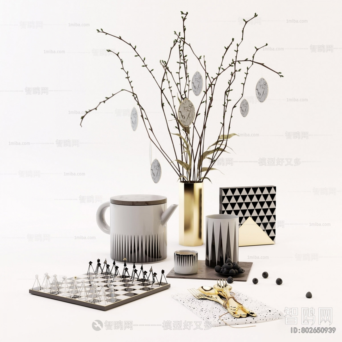 Modern Decorative Set