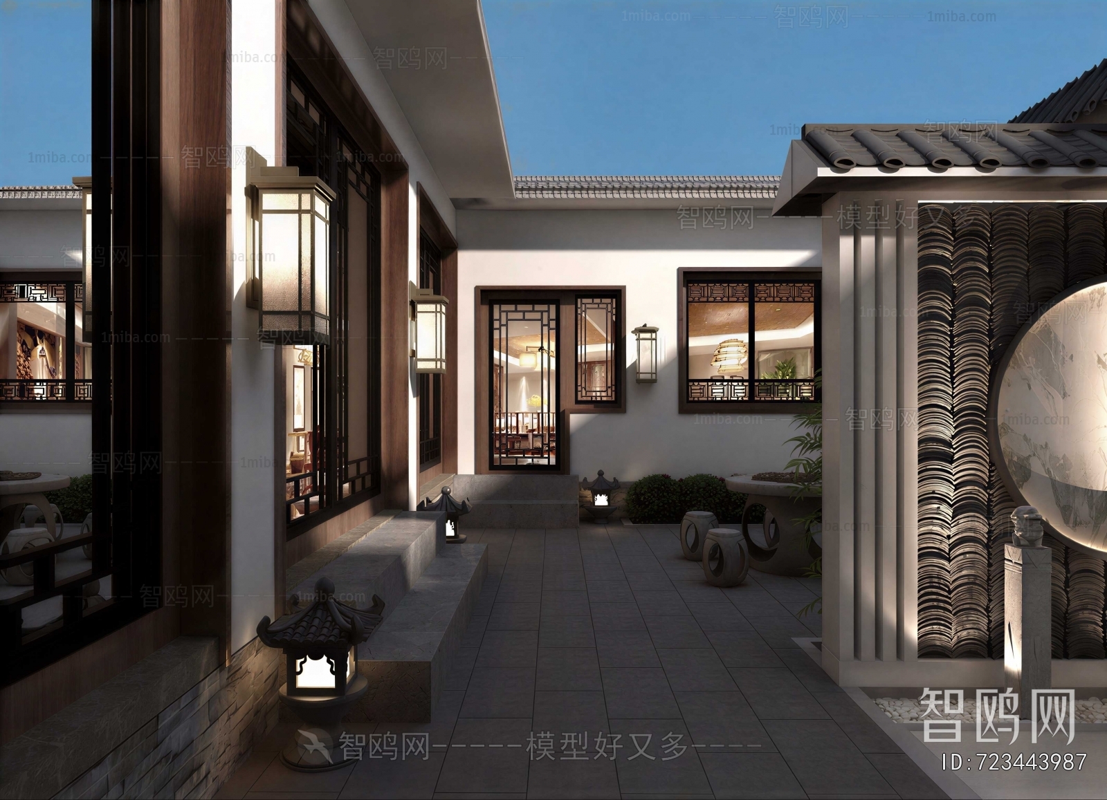 New Chinese Style Teahouse Tea House