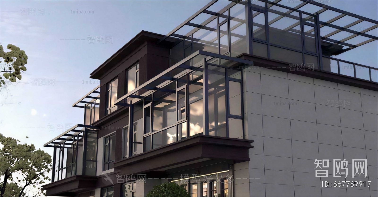 Modern Building Appearance