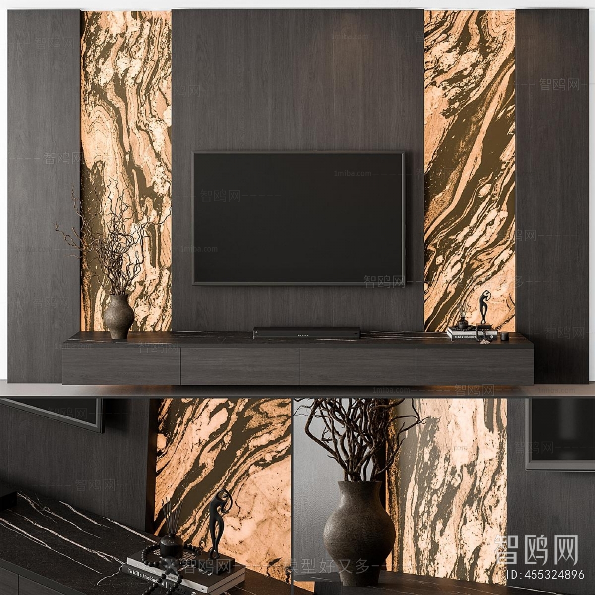 Modern TV Wall