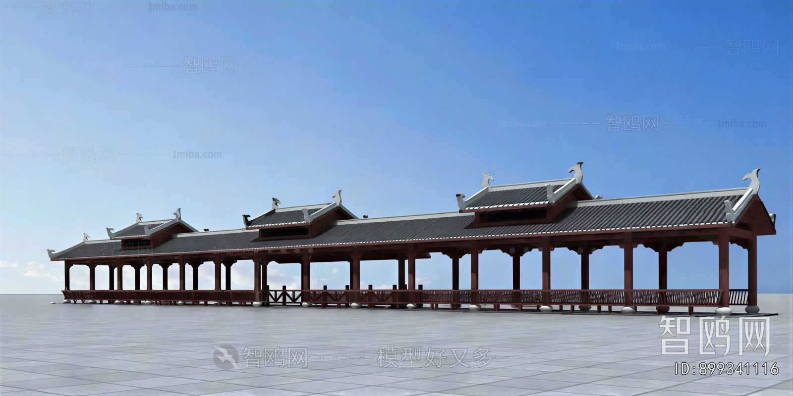 Chinese Style Building Component