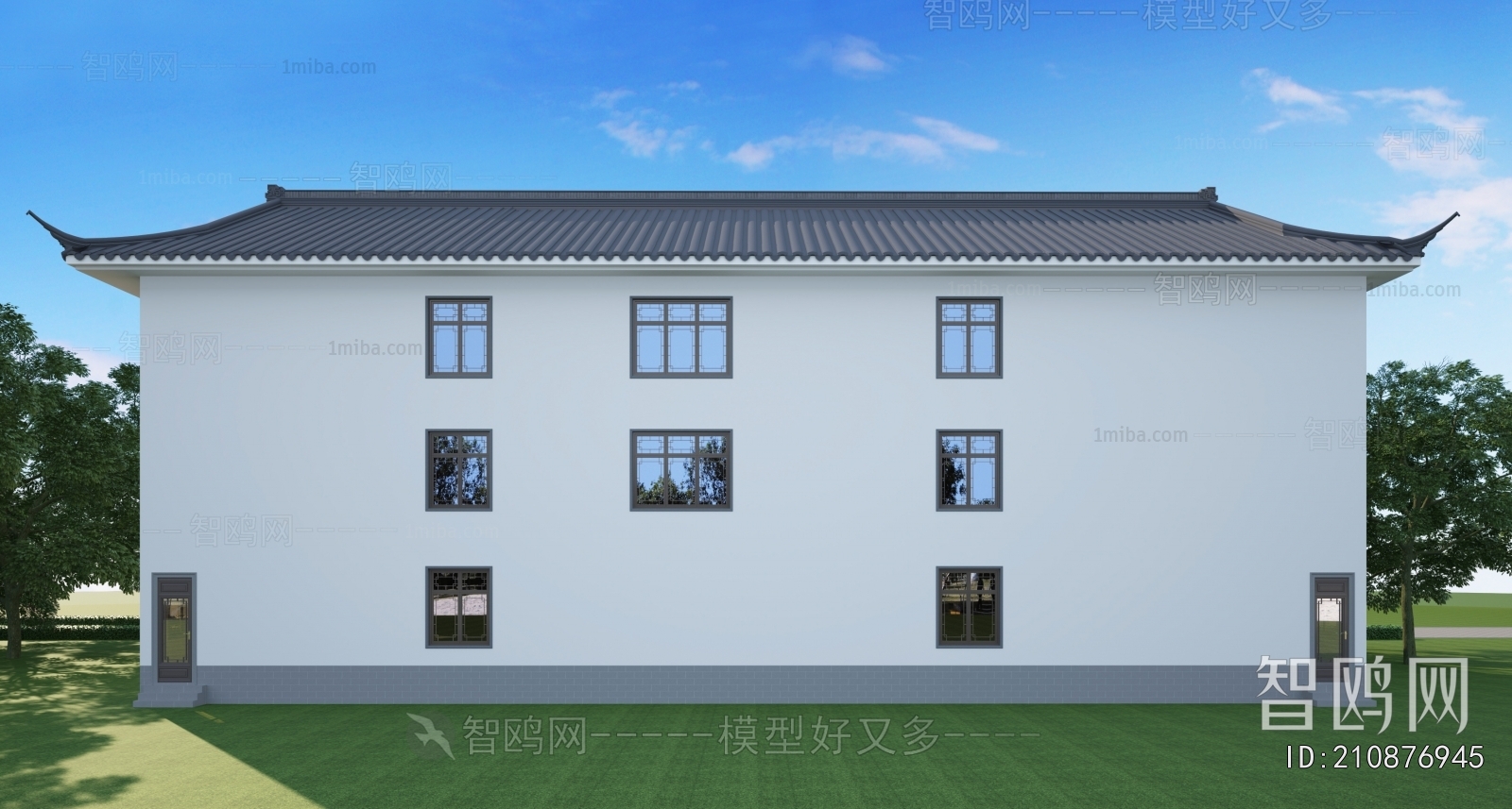 Chinese Style Residential Building