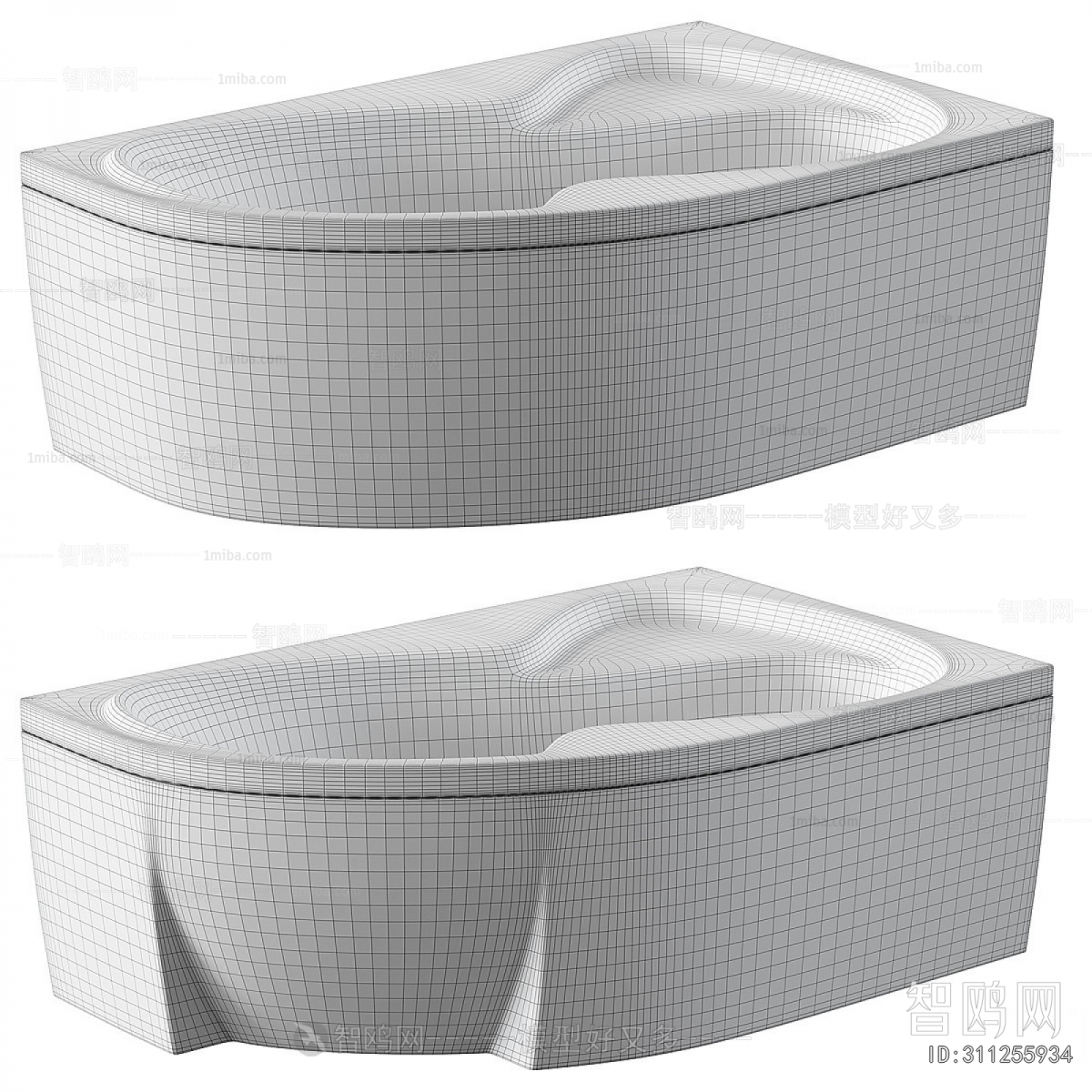 Modern Bathtub