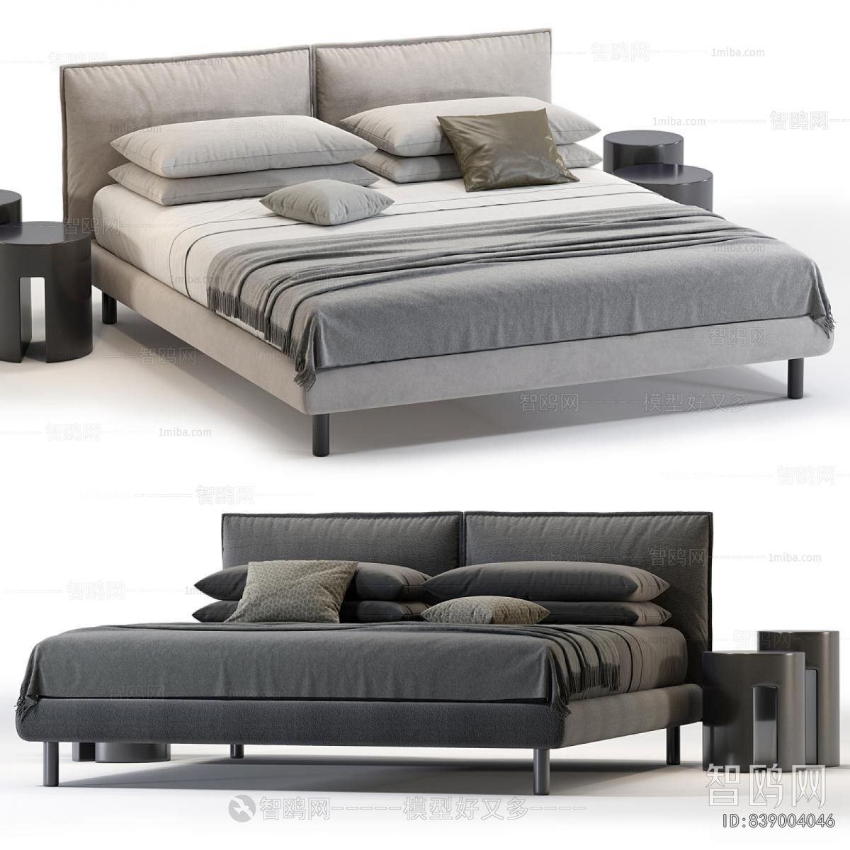 Modern Double Bed