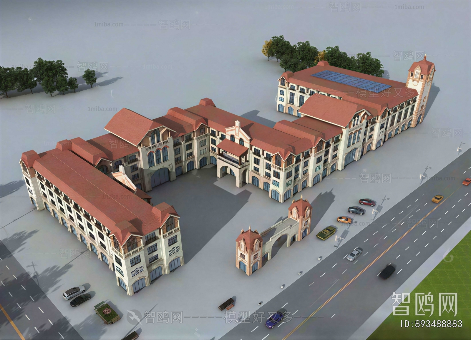 Modern Building Appearance