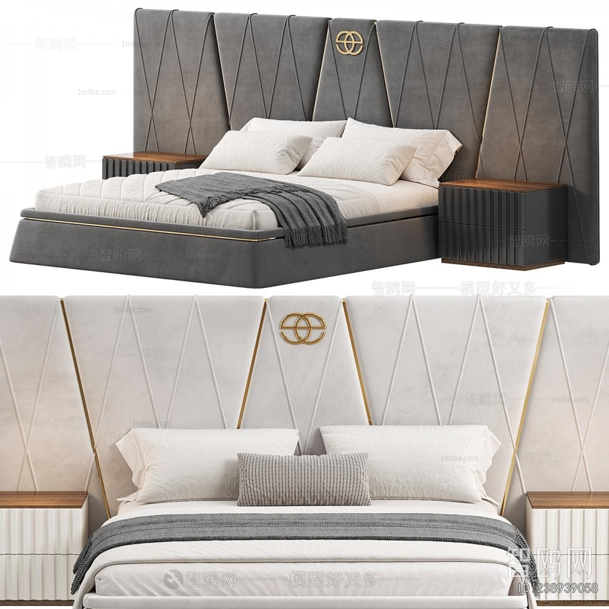 Modern Double Bed