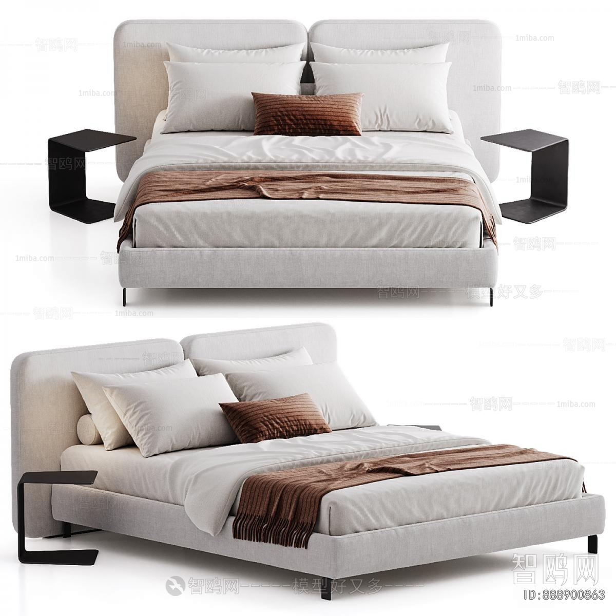 Modern Double Bed