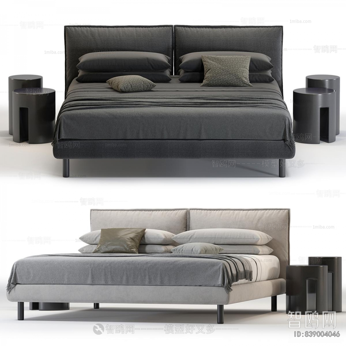 Modern Double Bed