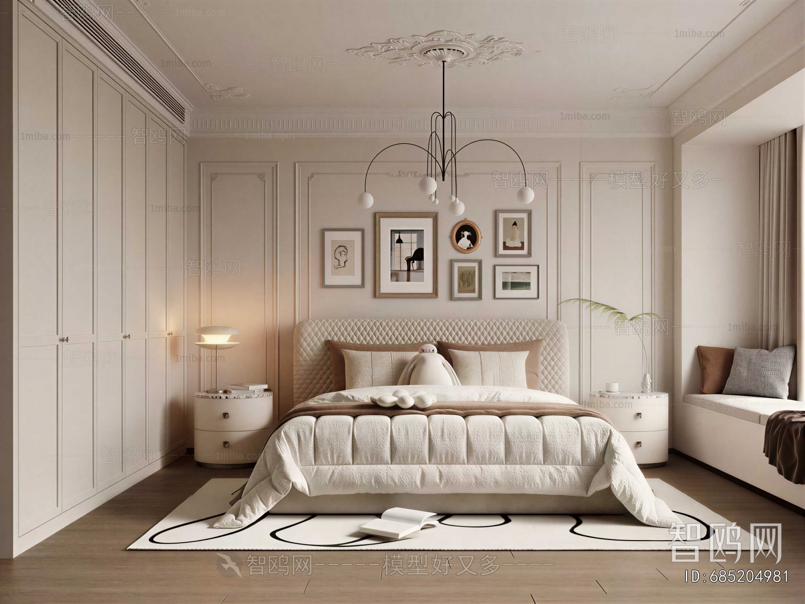 French Style Bedroom