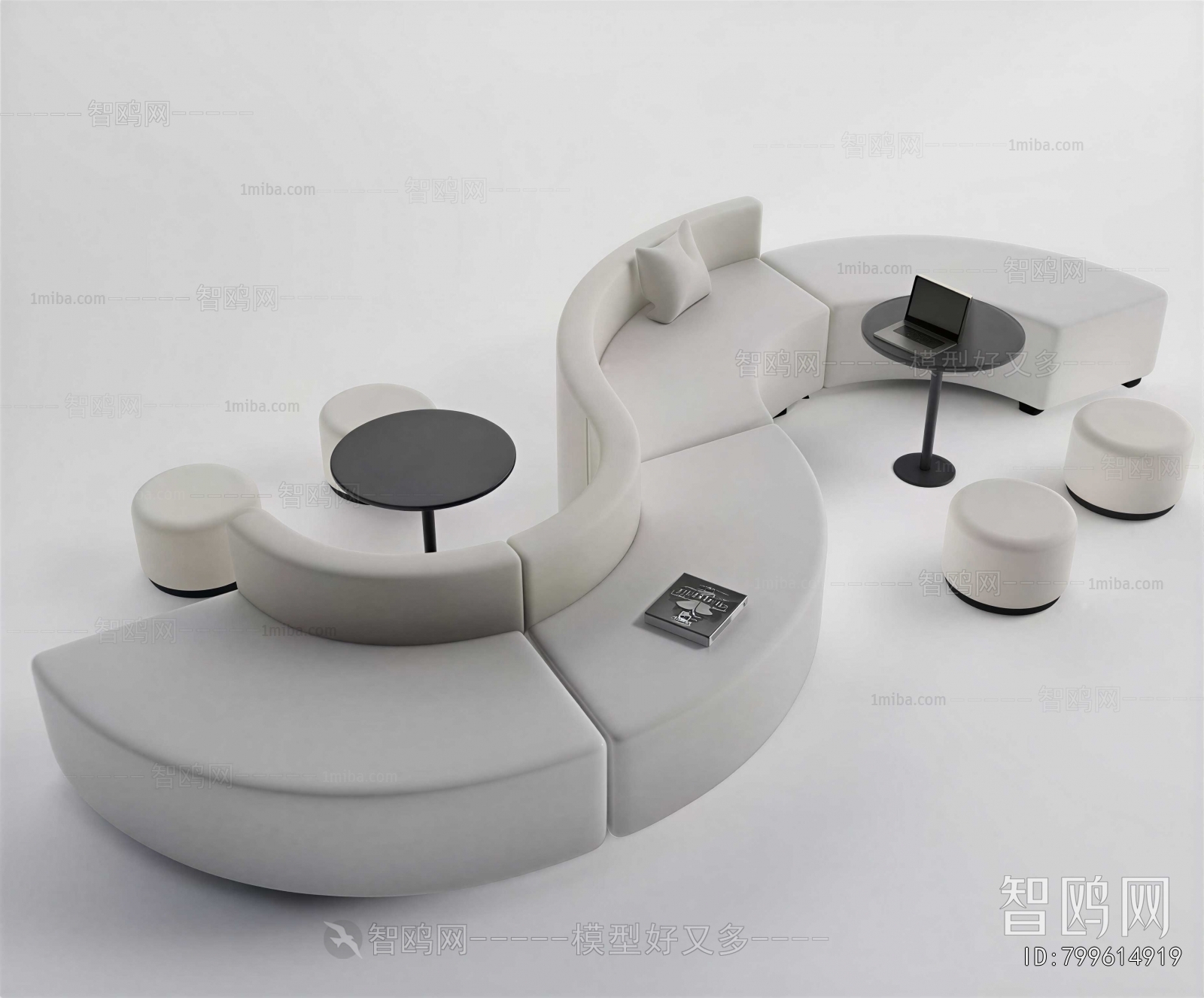 Modern Curved Sofa