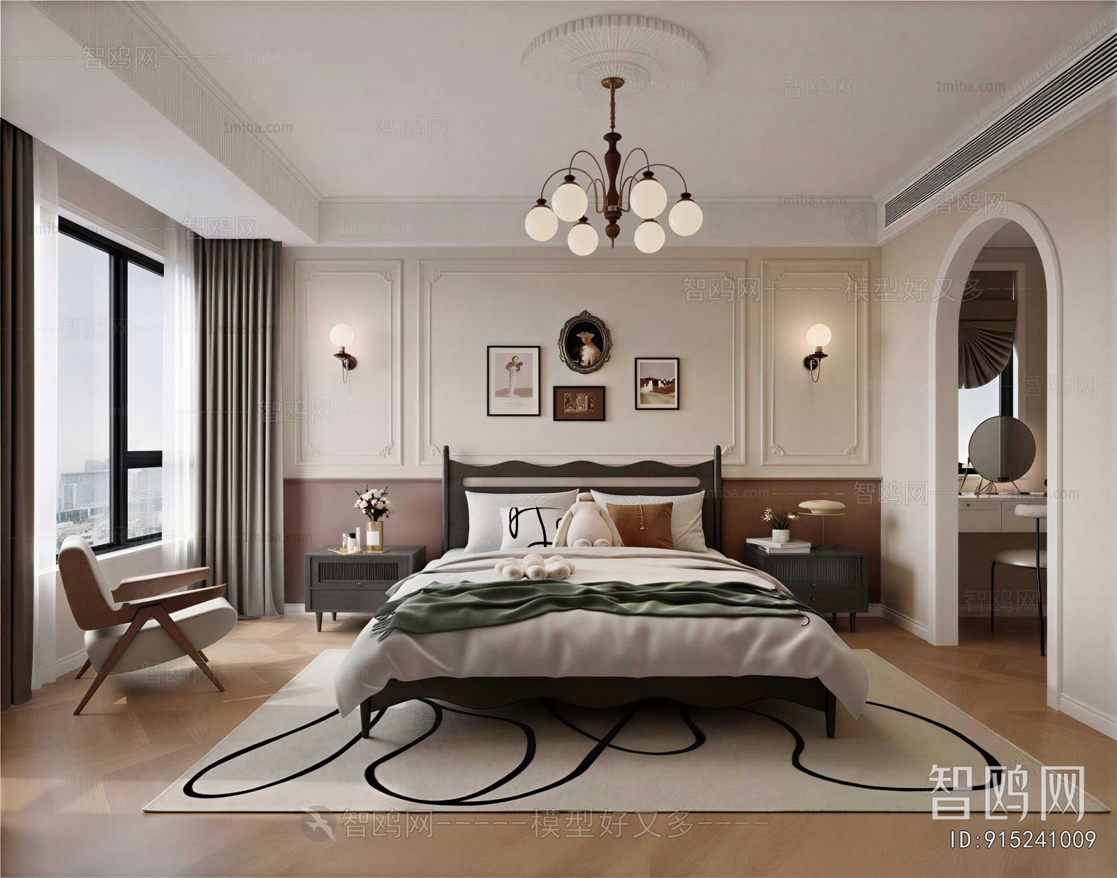 French Style Bedroom