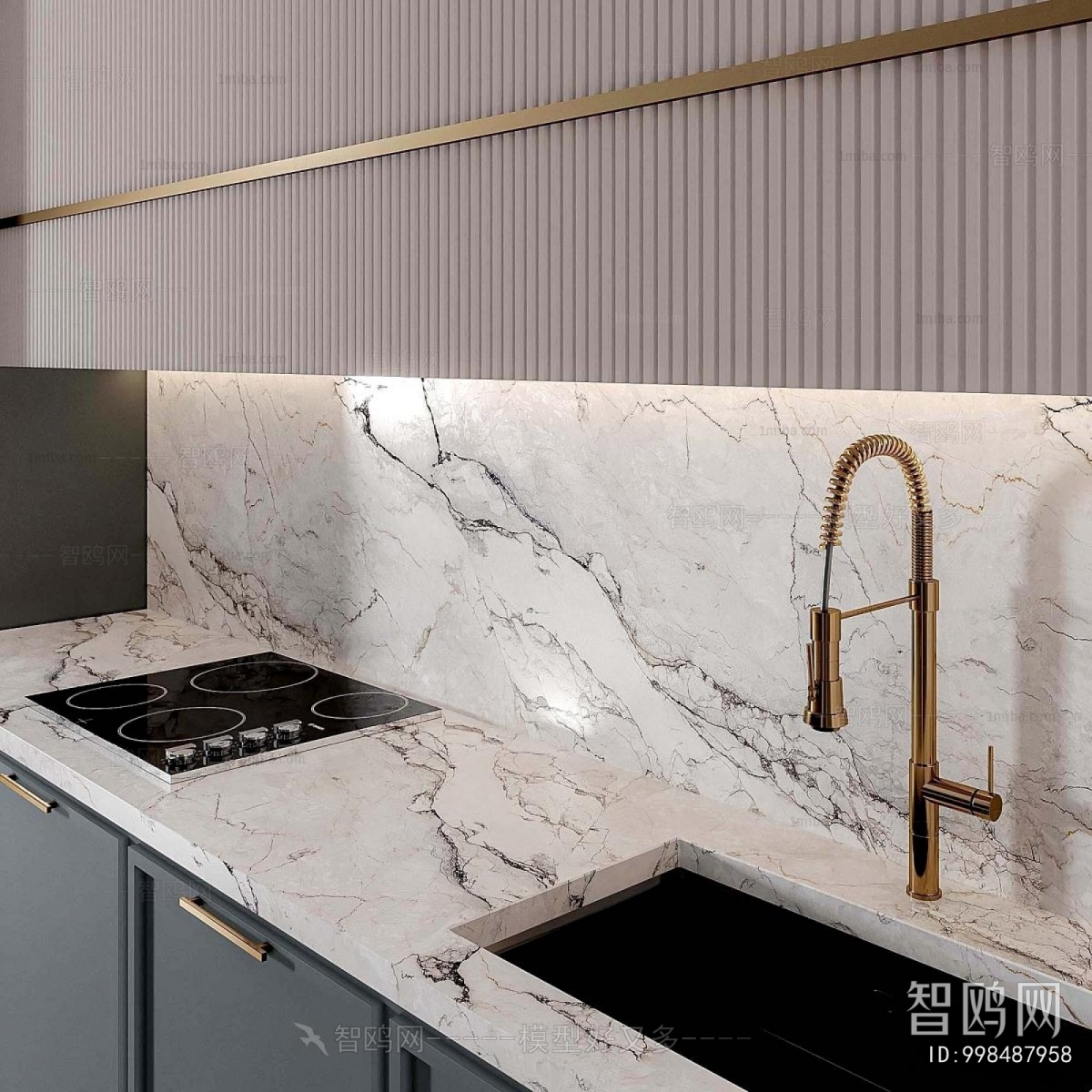 Modern Kitchen Cabinet