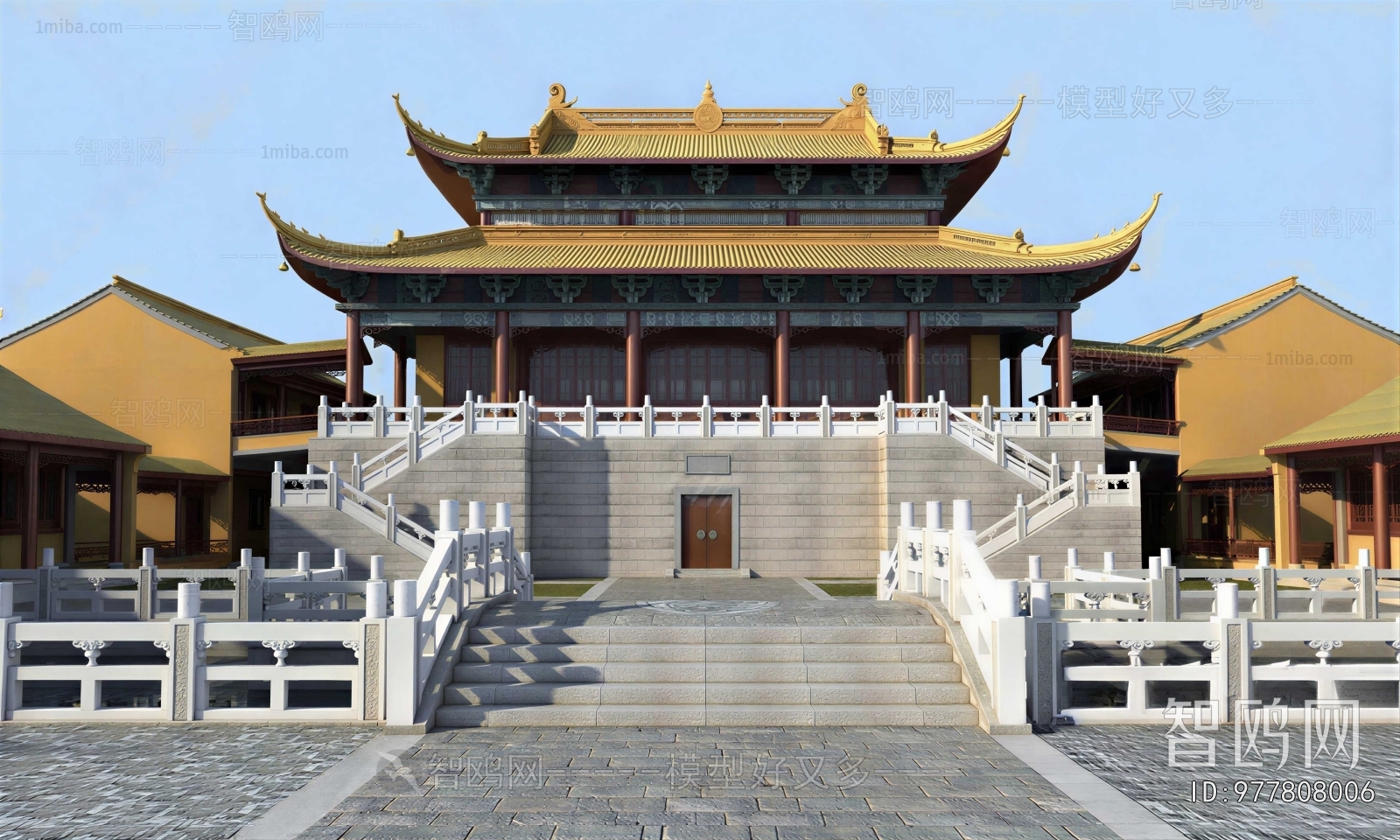 Chinese Style Ancient Architectural Buildings